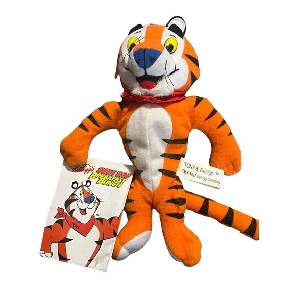 1997 KELLOGG Tony the Tiger Beanie Plush - Picture 1 of 6